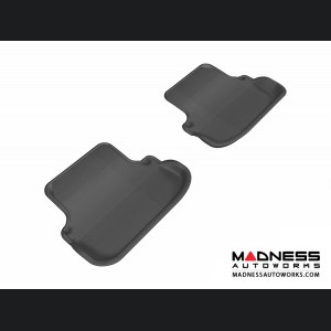 Mercedes Benz E-Class (C207) Coupe/ Convertible Floor Mats (Set of 2) - Rear - Black by 3D MAXpider